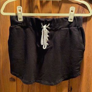 Monrow cotton mini skirt